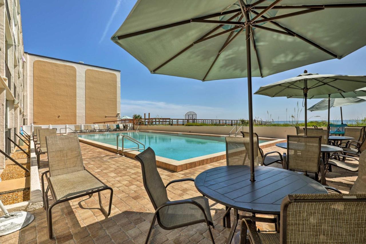 Oceanfront St Augustine Studio With Pool Access! St. Augustine Exterior foto