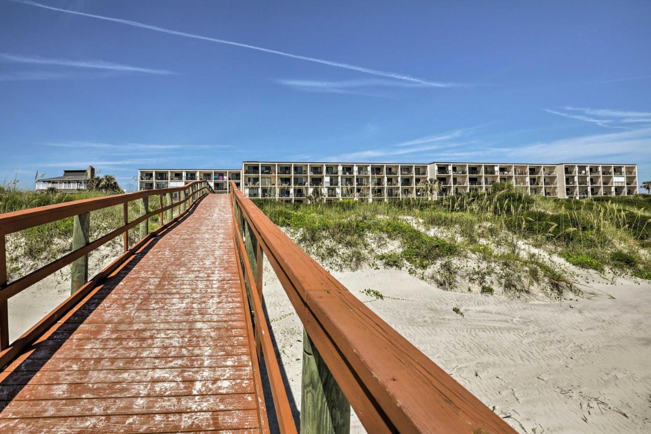 Oceanfront St Augustine Studio With Pool Access! St. Augustine Exterior foto