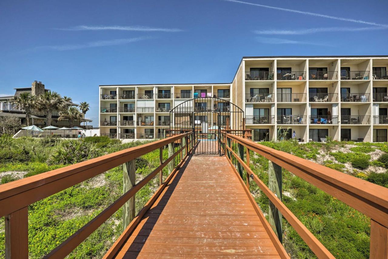 Oceanfront St Augustine Studio With Pool Access! St. Augustine Exterior foto